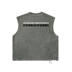 EYEZ OF DIVERSION DISTRESSED PUNK TANK
