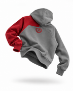 DIVERSION COLOR BLOCK BLOODY SLEEVE HOODIE