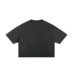 TIE DYE CAMO EXPOSED BOXY TEE