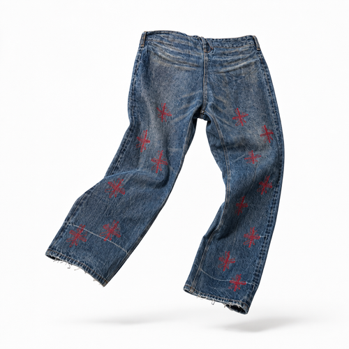 DIRTY BLACK CROSS DIVERSION DENIM