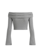 WIRED DIVERSION OFF SHOULDER BELL SLEEVE