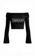 WIRED DIVERSION OFF SHOULDER BELL SLEEVE