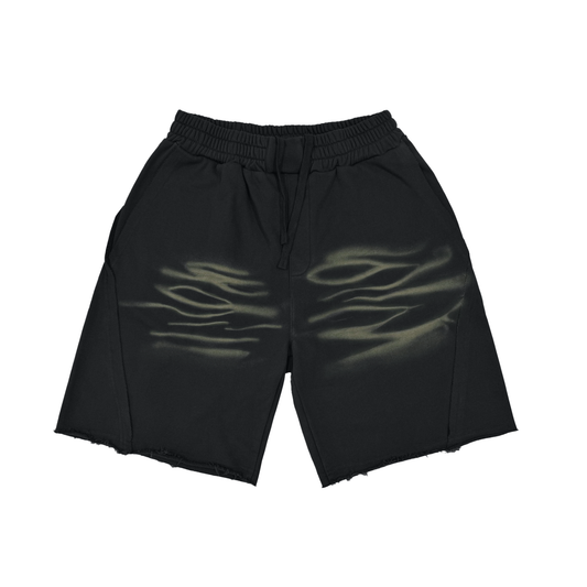 WIDE LEG SWEATSHORTS