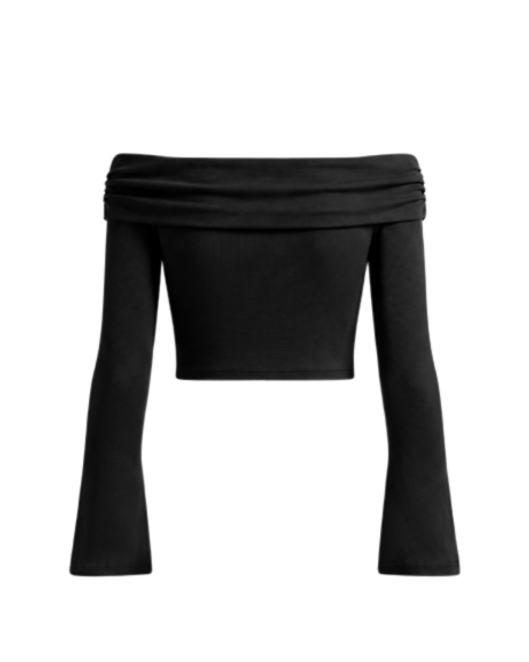 WIRED DIVERSION  OFF-SHOULDER BELL SLEEVE