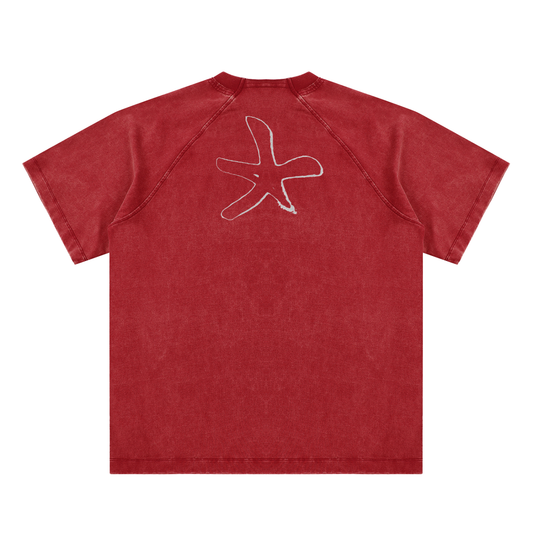 DVRSNBARE TEE ** RED