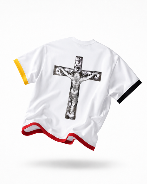 TRI-TONE RAW HEM FRAMEWORK T