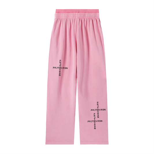 CROSS DIVERSION  BAGGY COMPRESSION DOUBLE WAIST SWEATS