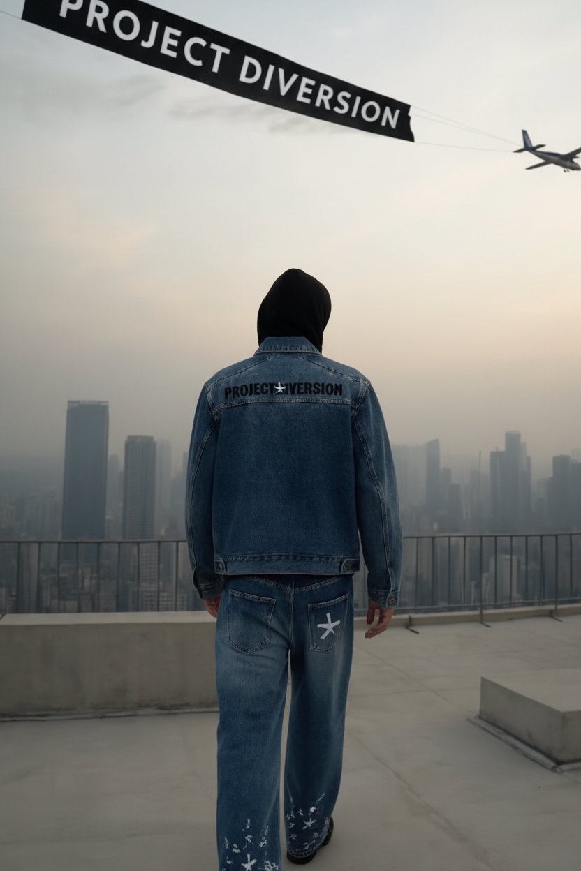 WIRED DIVERSION JACKET | SPIRAL DIVINE DENIM