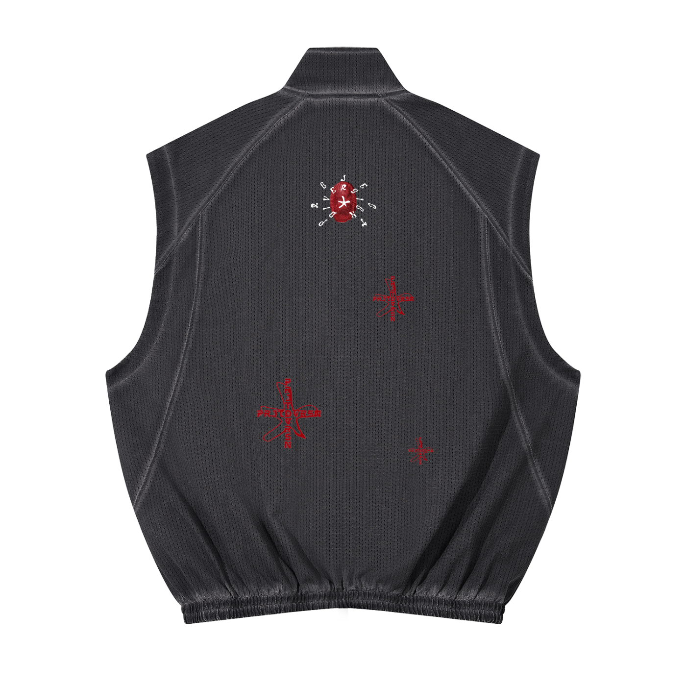 MESH DIVERSION FULL ZIP VEST