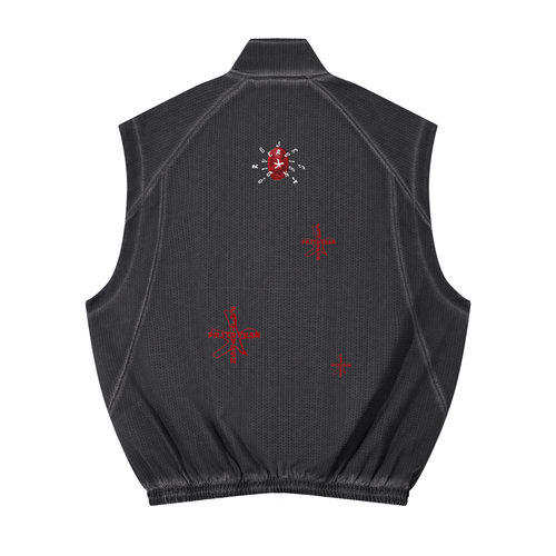 MESH DIVERSION FULL ZIP VEST