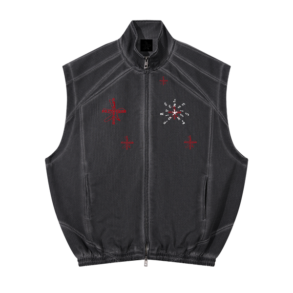 MESH DIVERSION FULL ZIP VEST