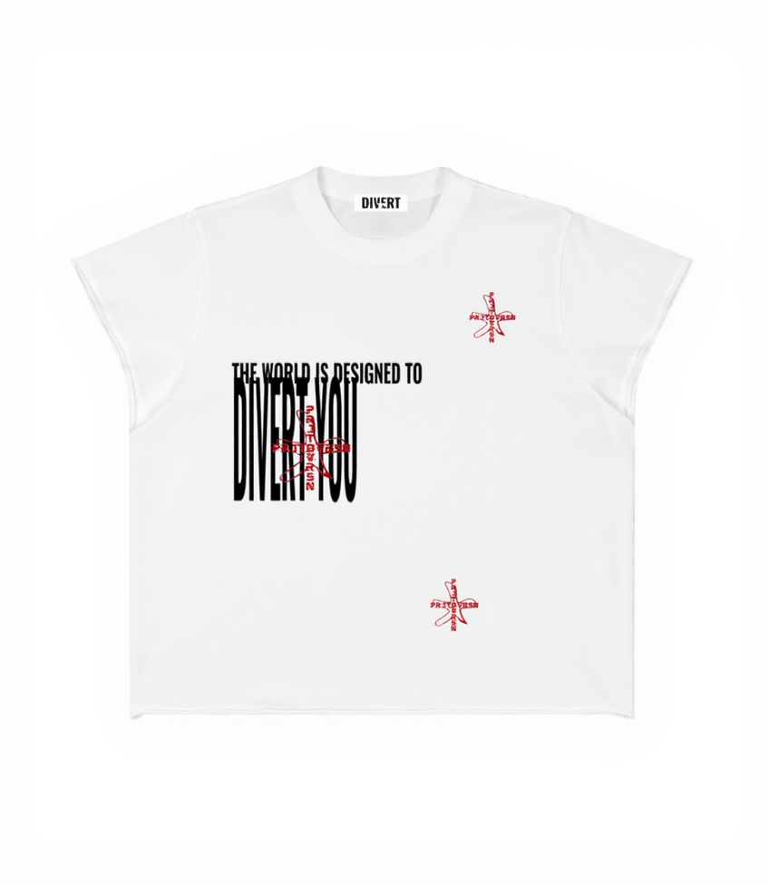 "DESIGNED 2 DIVERT" ROCKSTAR T