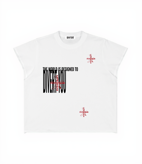 "DESIGNED 2 DIVERT" ROCKSTAR T