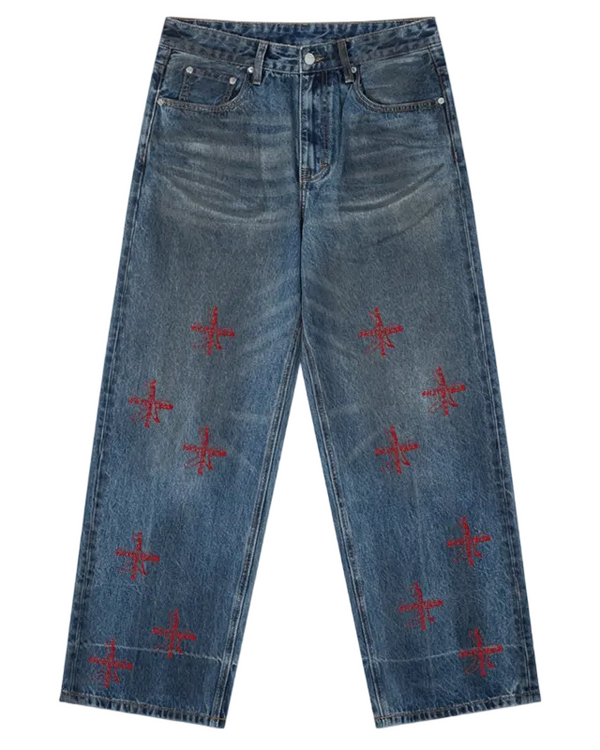 DIRTY BLACK CROSS DIVERSION DENIM