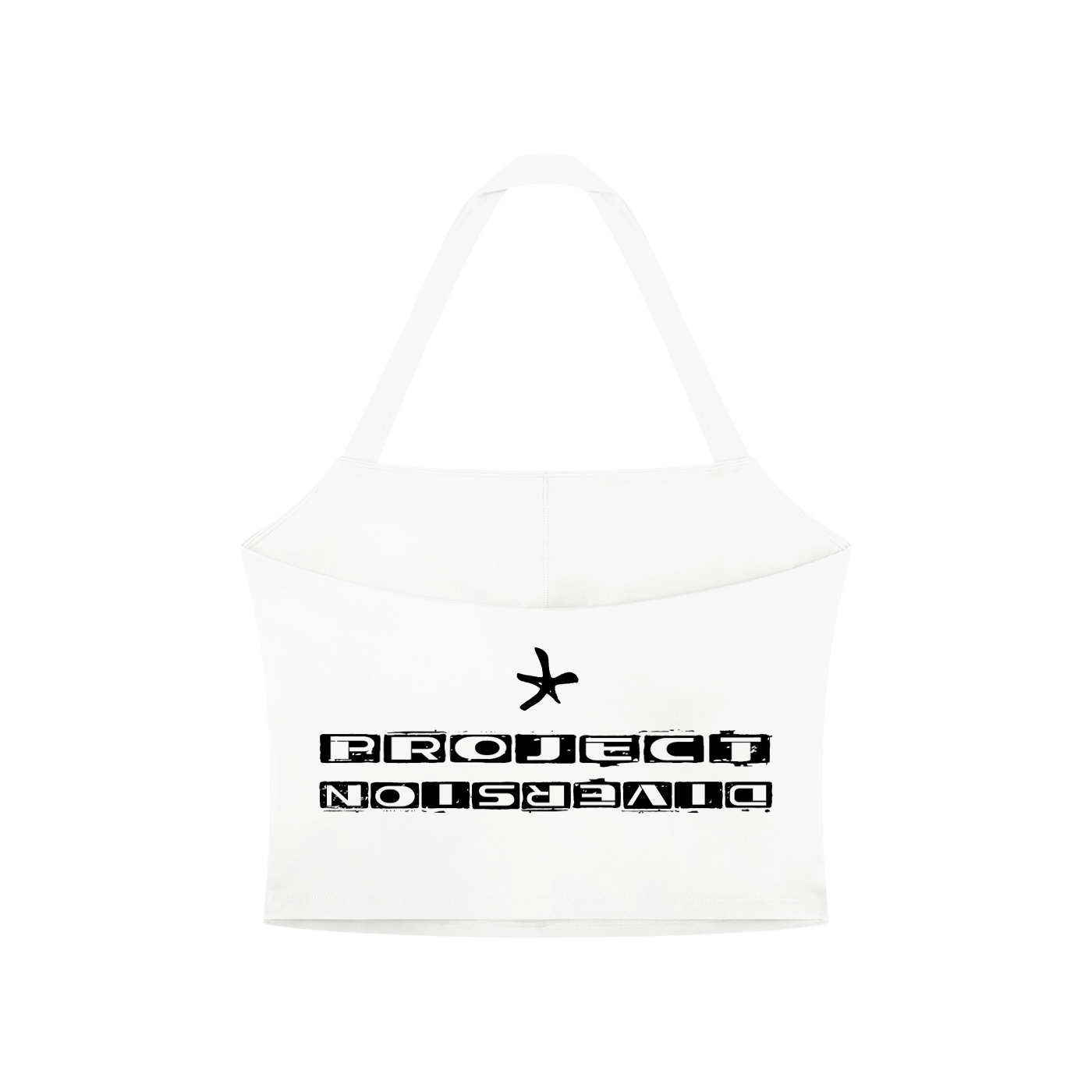 HAPPY ACCIDENT HALTER FITTED TANK