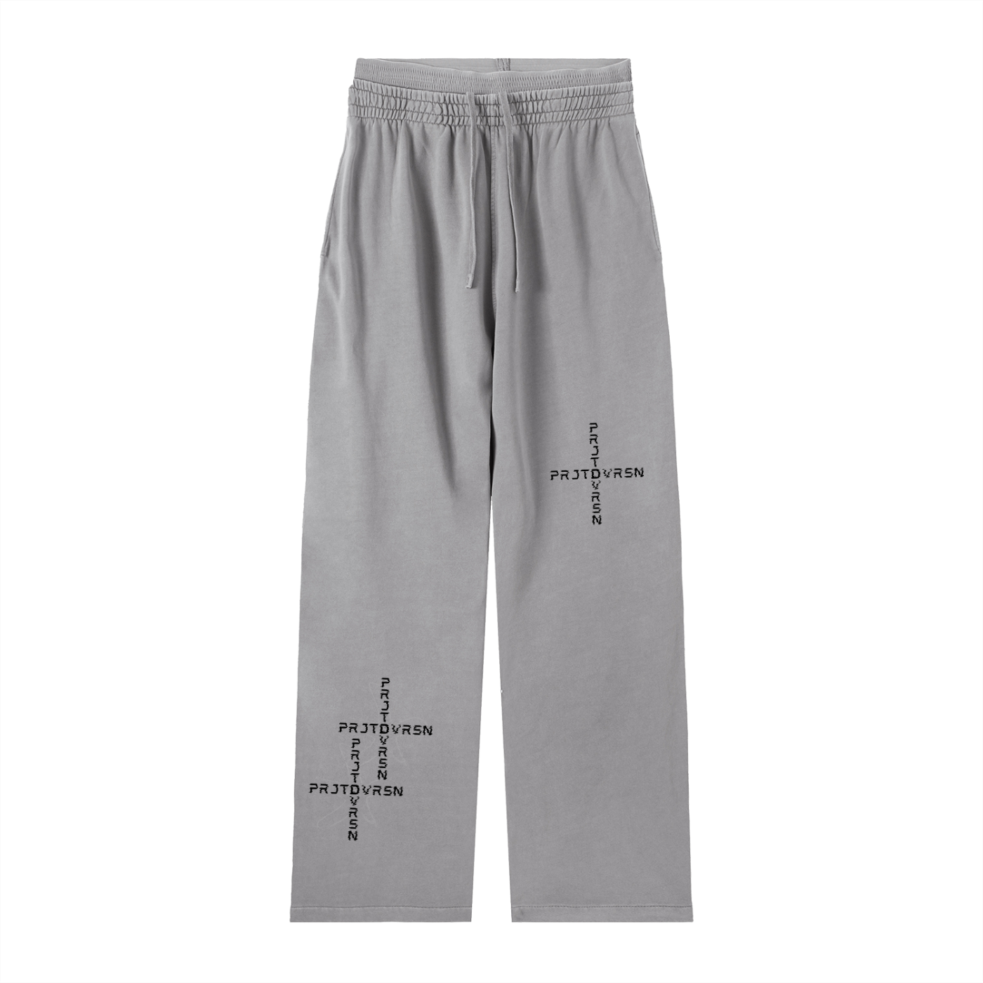 CROSS DIVERSION  BAGGY COMPRESSION DOUBLE WAIST SWEATS