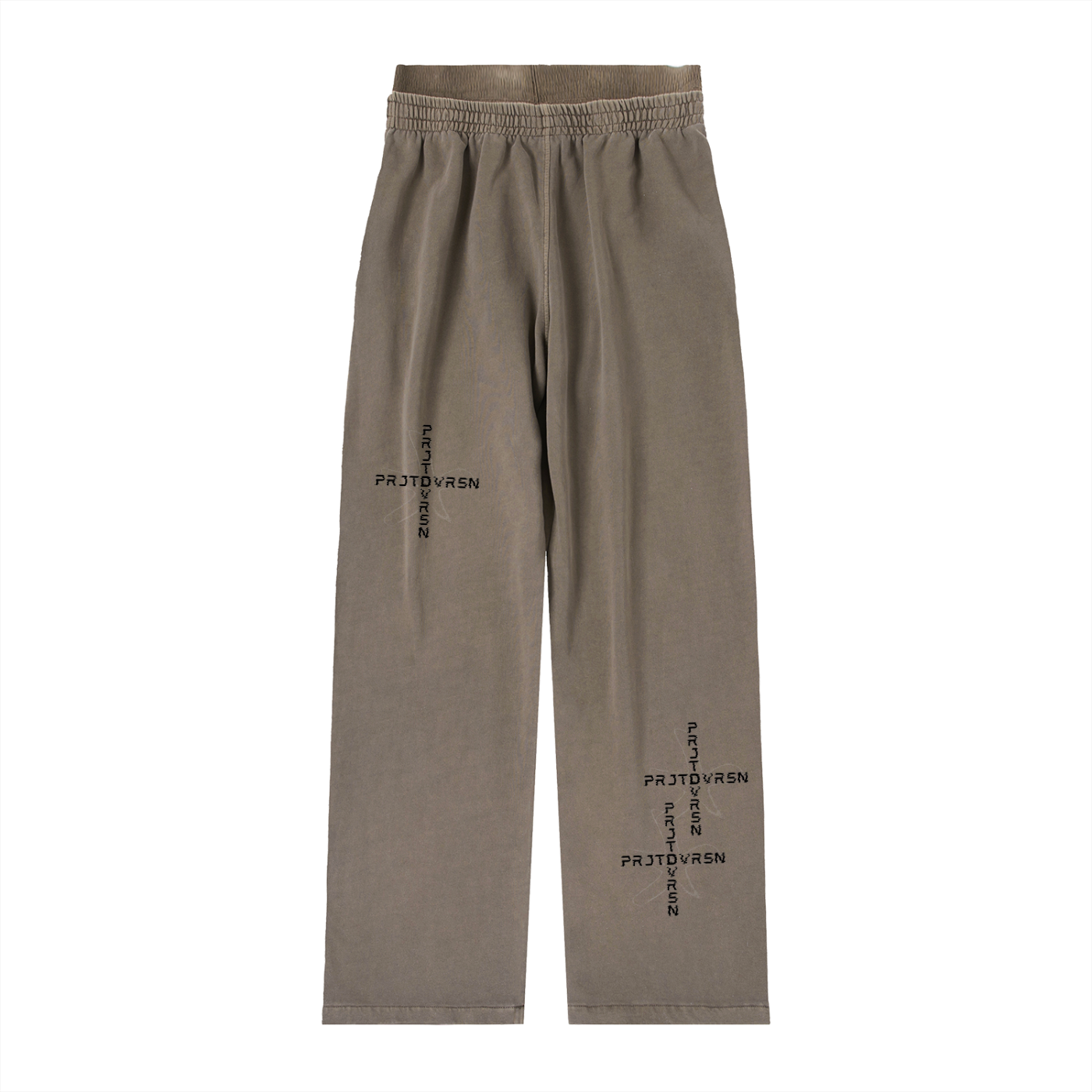 CROSS DIVERSION  BAGGY COMPRESSION DOUBLE WAIST SWEATS