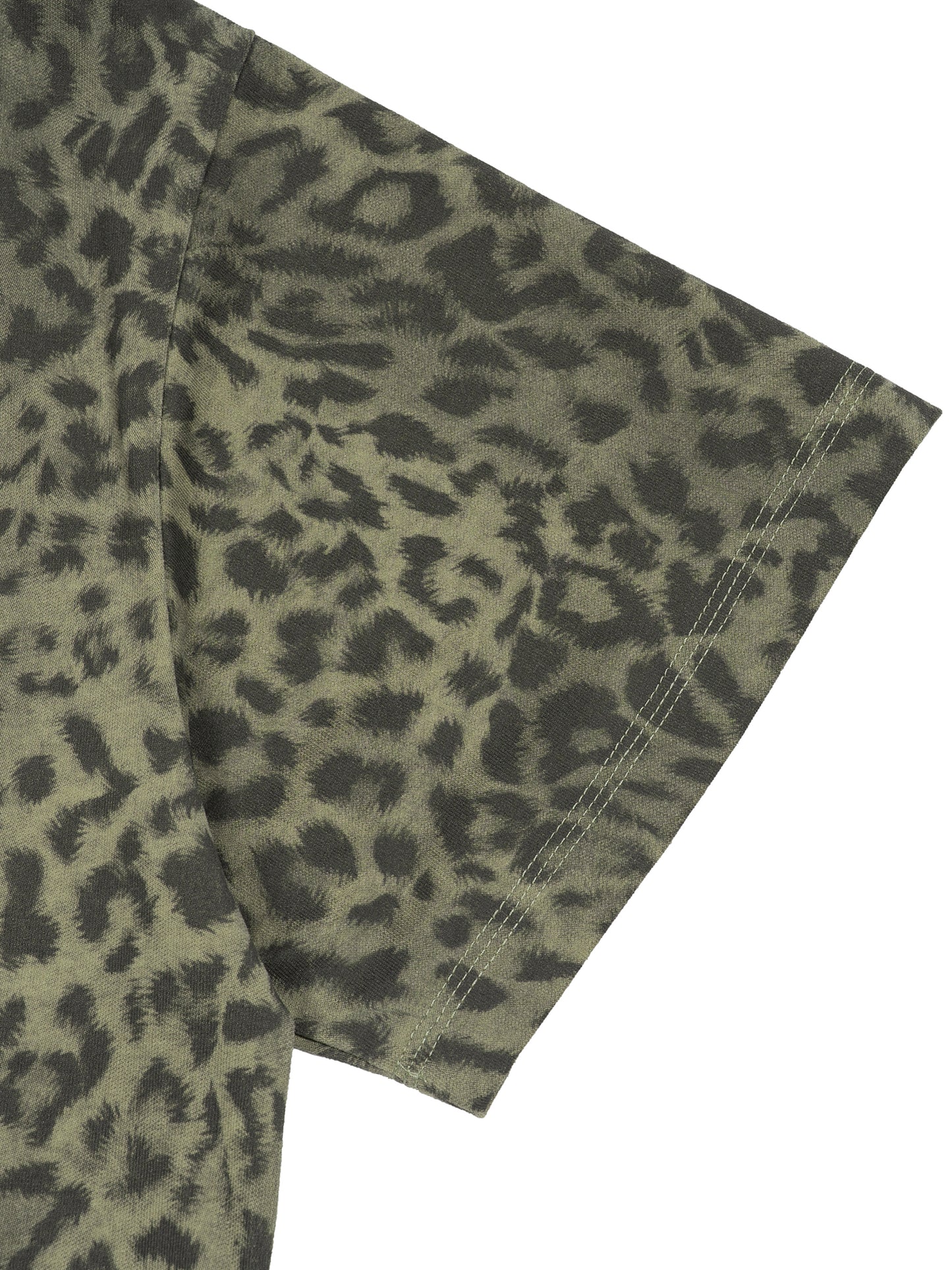 LEOPARD GREEN DIVERSION TEE