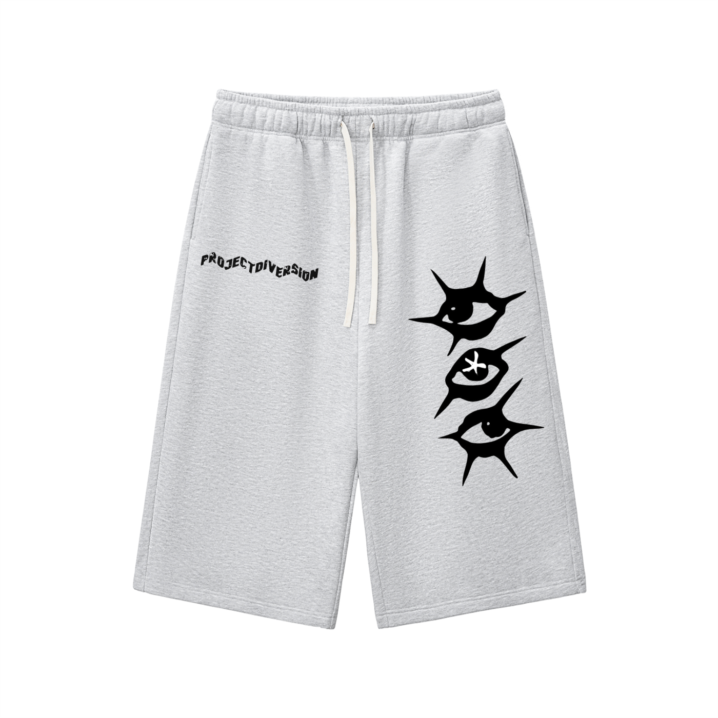 EYEZ OF DIVERSION 3/4 SWEATSHORT