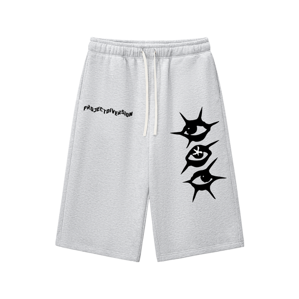 EYEZ OF DIVERSION 3/4 SWEATSHORT
