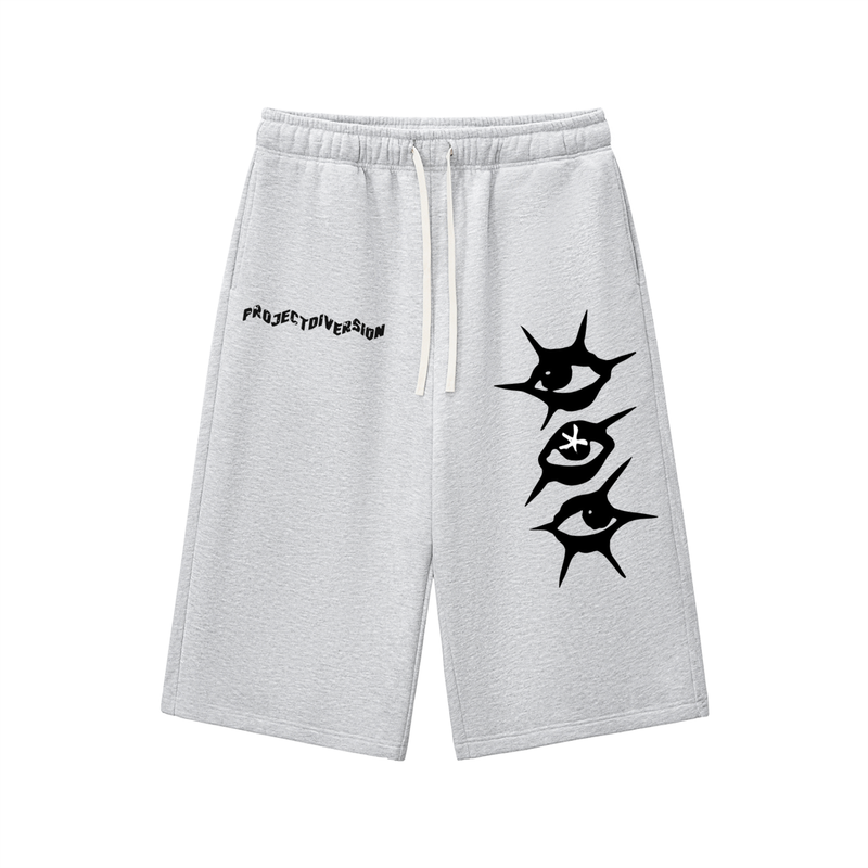 EYEZ OF DIVERSION 3/4 SWEATSHORT