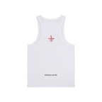 CROSS DVRSN WHITE BEATER TANK