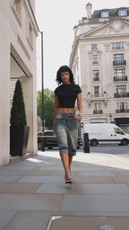 CROSS DIVERSION DENIM JORTS